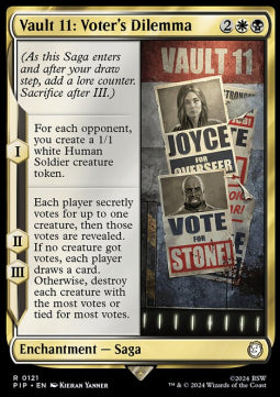 Vault 11: Voter's Dilemma PIP-121 Rare Near Mint Englisch Foil