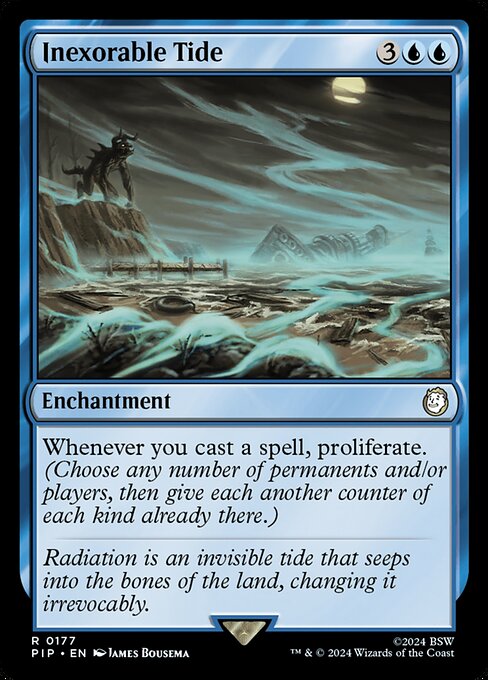 Unaufhaltsame Flut PIP-177 Rare Near Mint Englisch Foil