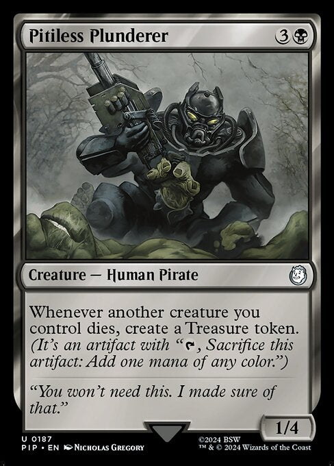 Pitiless Plunderer PIP-187 Uncommon Near Mint Englisch