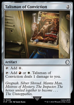 Talisman of Conviction PIP-243 Uncommon Near Mint Englisch