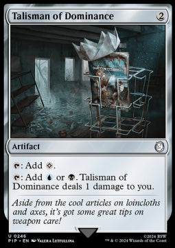 Talisman of Dominance PIP-246 Uncommon Near Mint Englisch