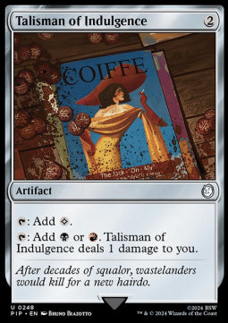 Talisman of Indulgence PIP-248 Uncommon Near Mint Englisch
