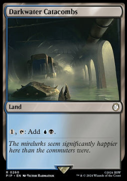 Dunkelwasser-Katakomben PIP-260 Rare Excellent Englisch Foil