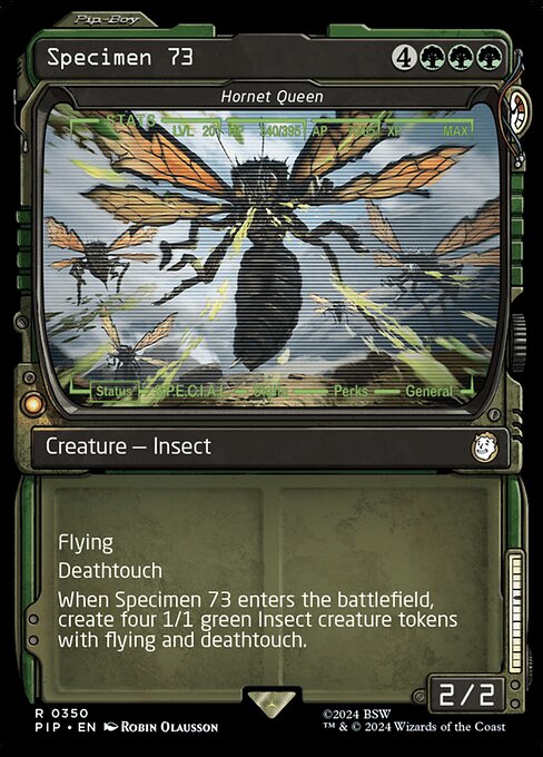 Hornet Queen XPIP-350 Rare Excellent Englisch