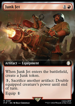 Junk Jet (V.1) XPIP-387 Rare Near Mint Englisch Foil