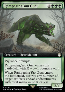 Rampaging Yao Guai XPIP-401 Rare Near Mint Englisch Foil