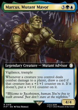 Marcus, Mutant Mayor (V.1) XPIP-418 Rare Near Mint Englisch