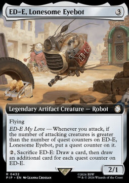 ED-E, Lonesome Eyebot XPIP-432 Rare Excellent Englisch