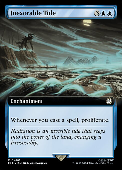 Unaufhaltsame Flut (V.1) XPIP-460 Rare Near Mint Englisch Foil