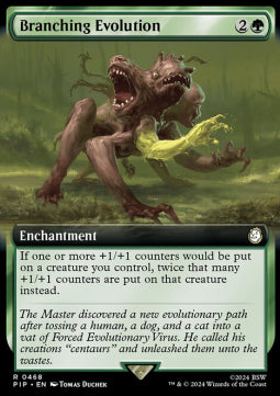 Verzweigte Evolution (V.1) XPIP-468 Rare Near Mint Englisch Foil