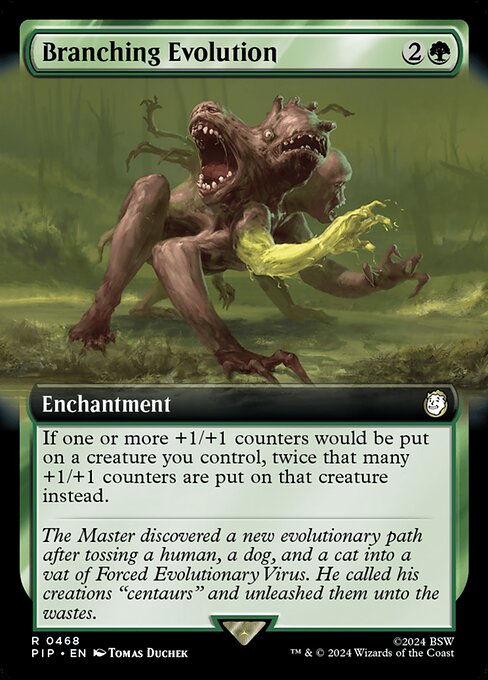 Verzweigte Evolution (V.1) XPIP-468 Rare Near Mint Englisch Foil