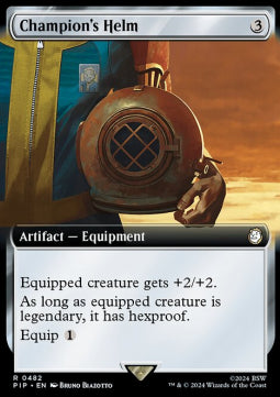 Helm des Champions (V.1) XPIP-482 Rare Near Mint Englisch Foil