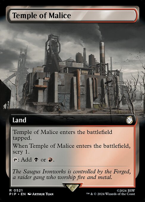 Temple of Malice XPIP-521 Rare Excellent Englisch