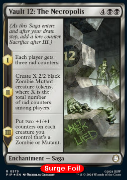 Vault 12: The Necropolis XPIP-579 Rare Near Mint Englisch Foil