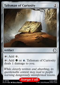 Talisman of Curiosity XPIP-773 Uncommon Near Mint Englisch Foil