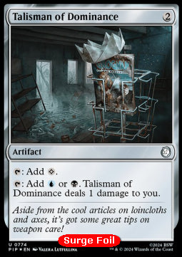 Talisman der Dominanz XPIP-774 Uncommon Excellent Englisch Foil