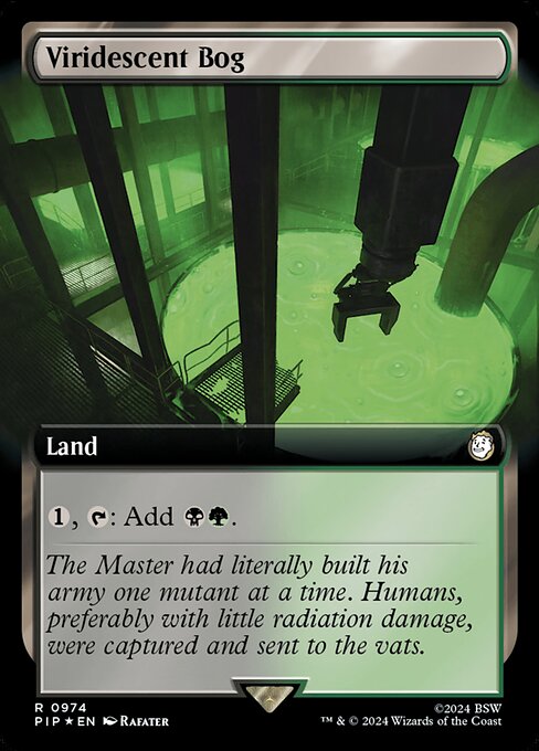 Viridescent Bog (V.3) XPIP-974 Rare Near Mint Englisch Foil