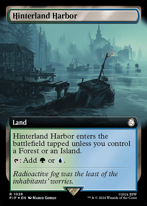 Hinterlandhafen (V.3) XPIP-1026 Rare Excellent Englisch Foil
