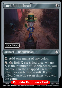 Luck Bobblehead XPIP-1063 Uncommon Near Mint Englisch Foil
