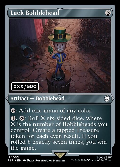 Luck Bobblehead XPIP-1063 Uncommon Near Mint Englisch Foil