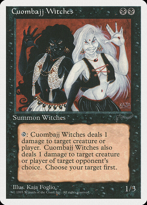 Cuombajj Witches CHR- Common Light Played Englisch