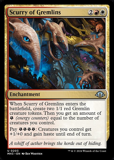 Scurry of Gremlins MH3-203 Uncommon Near Mint Englisch