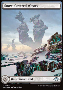 Snow-Covered Wastes MH3-309 Uncommon Near Mint Englisch