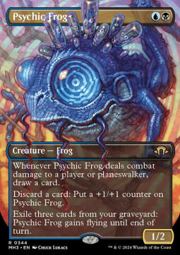 Psychic Frog (V.1) XMH3-344 Rare Boosterfrisch Englisch