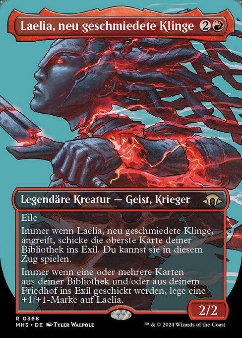 Laelia, neu geschmiedete Klinge (V.1) XMH3-368 Rare Near Mint Deutsch