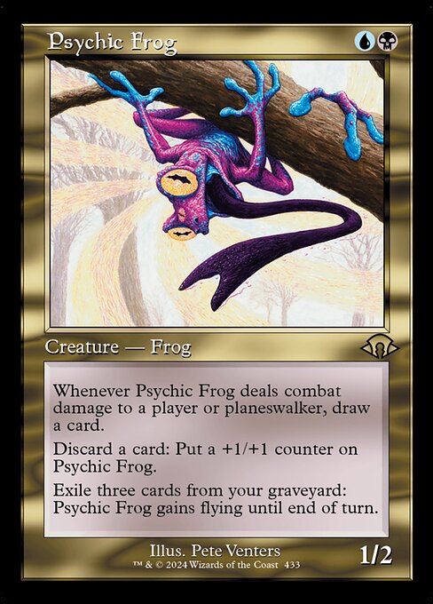 Psychofrosch (V.2) XMH3-433 Rare Near Mint Englisch