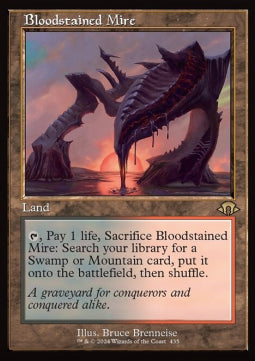 Bloodstained Mire XMH3-435 Rare Near Mint Englisch Foil