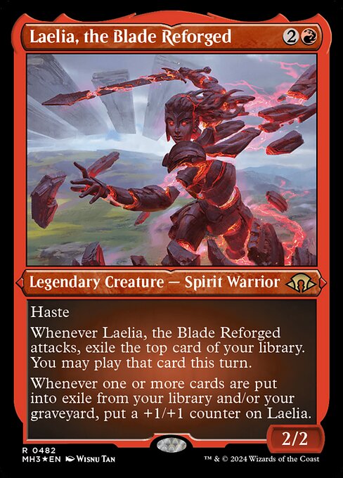 Laelia, the Blade Reforged XMH3-482 Rare Near Mint Englisch Foil