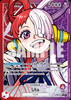 Uta (OP0-001) (V.2) OP06 Alternate Art Near Mint Englisch