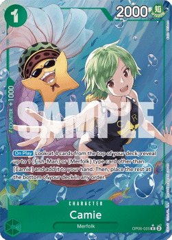 Camie (OP06-025) (V.2) OP06 Alternate Art Good Englisch