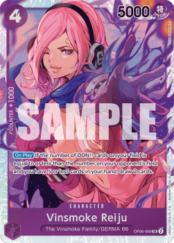 Vinsmoke Reiju (OP06-069) (V.1) OP06 Super Rare Excellent Englisch