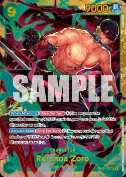 Roronoa Zoro (OP06-118) (V.1) OP06 Secret Rare Near Mint Englisch