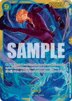 Sanji (OP06-119) (V.1) OP06 Secret Rare Excellent Englisch