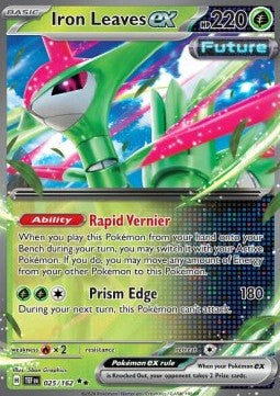 Iron Leaves ex TEF-025 Double Rare Near Mint Englisch
