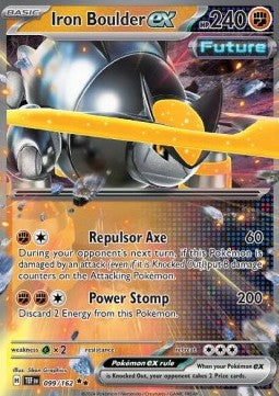 Iron Boulder ex TEF-099 Double Rare Near Mint Englisch