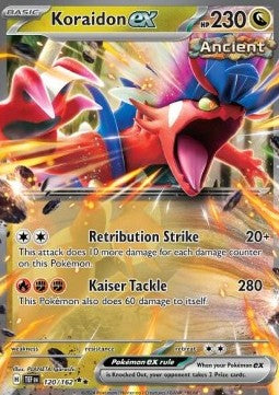 Koraidon ex TEF-120 Double Rare Good Deutsch