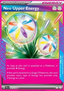 Neo Upper Energy TEF-162 ACE Rare Light Played Englisch