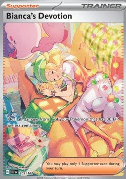 Bells Hingabe TEF-209 Special Illustration Rare Near Mint Deutsch