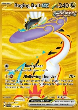 Furienblitz ex TEF-218 Secret Rare Near Mint Deutsch