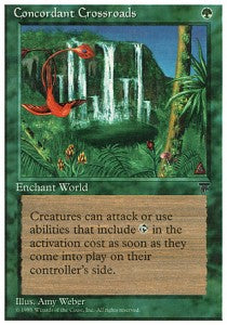 Concordant Crossroads CHR- Rare Light Played Englisch