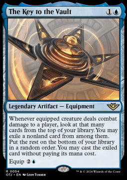 The Key to the Vault OTJ-54 Rare Near Mint Englisch Foil