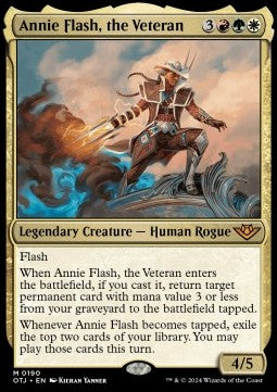 Annie Flash, die Veteranin OTJ-190 Mythic Near Mint Deutsch