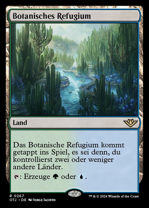 Botanisches Refugium OTJ-267 Rare Excellent Deutsch