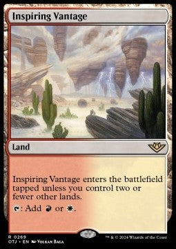 Beeindruckendes Panorama OTJ-269 Rare Excellent Englisch Foil