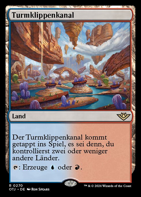 Turmklippenkanal OTJ-270 Rare Near Mint Deutsch
