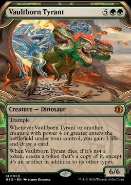 Vaultborn Tyrant (V.2) BIG-50 Mythic Near Mint Englisch Foil